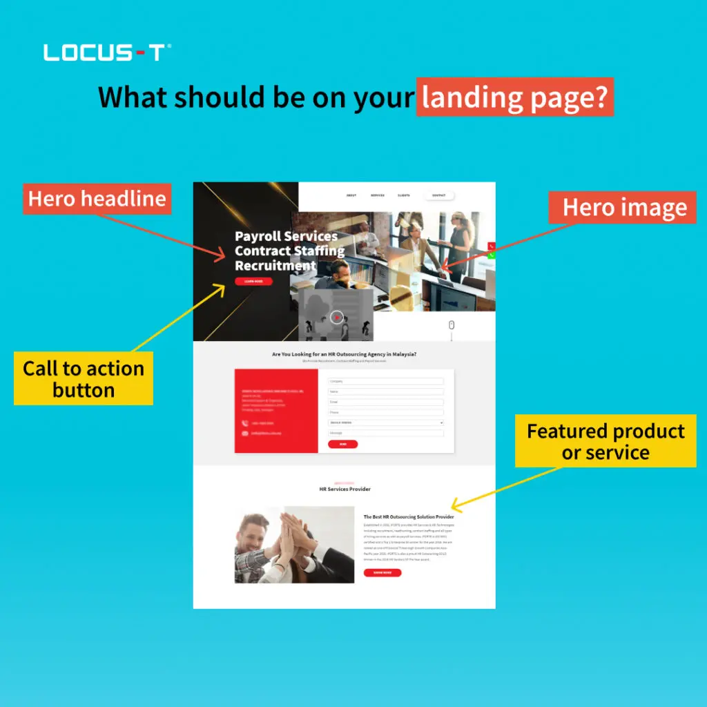 landing page 1