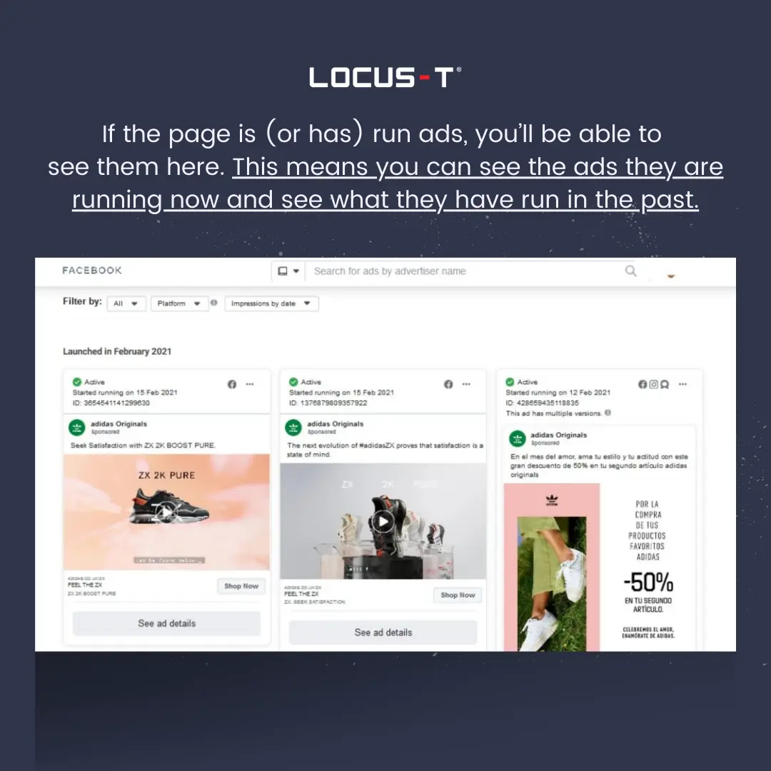online competitors FB 3