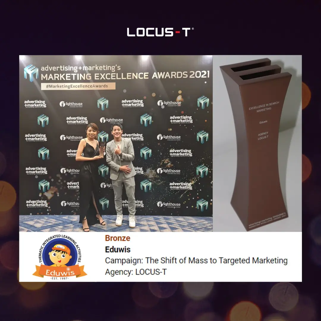 Two people posing for a picture while holding an award