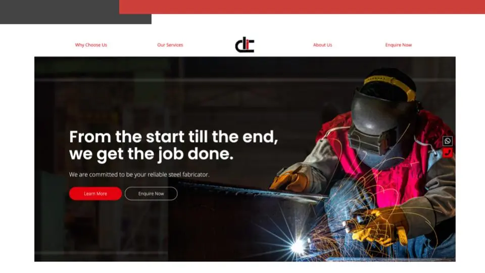 Homepage for Kilang Besi Choong Len