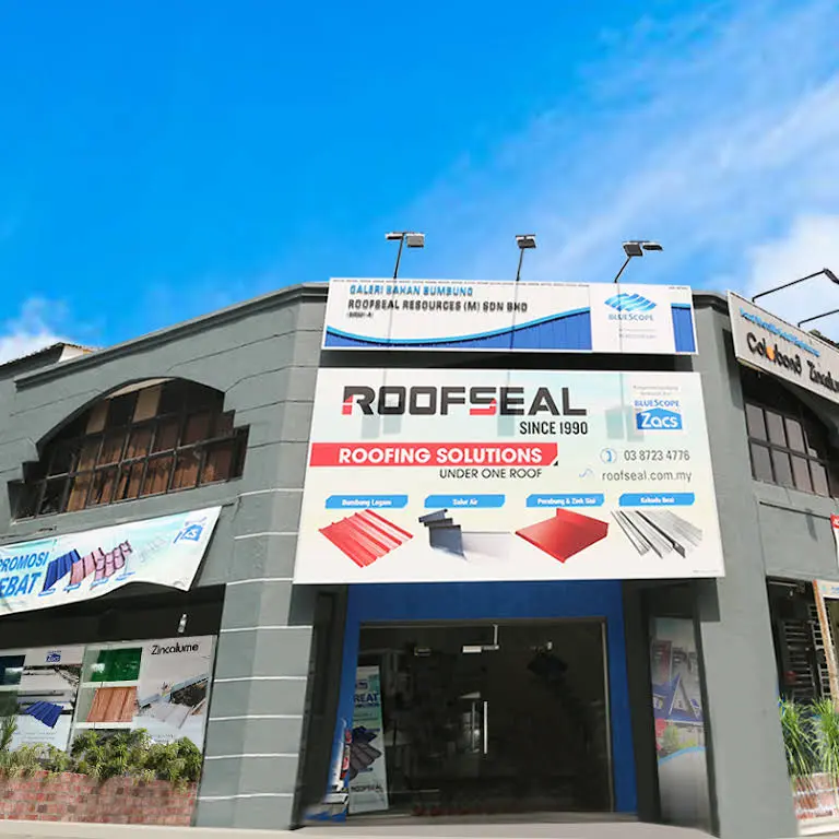 a roofing shop