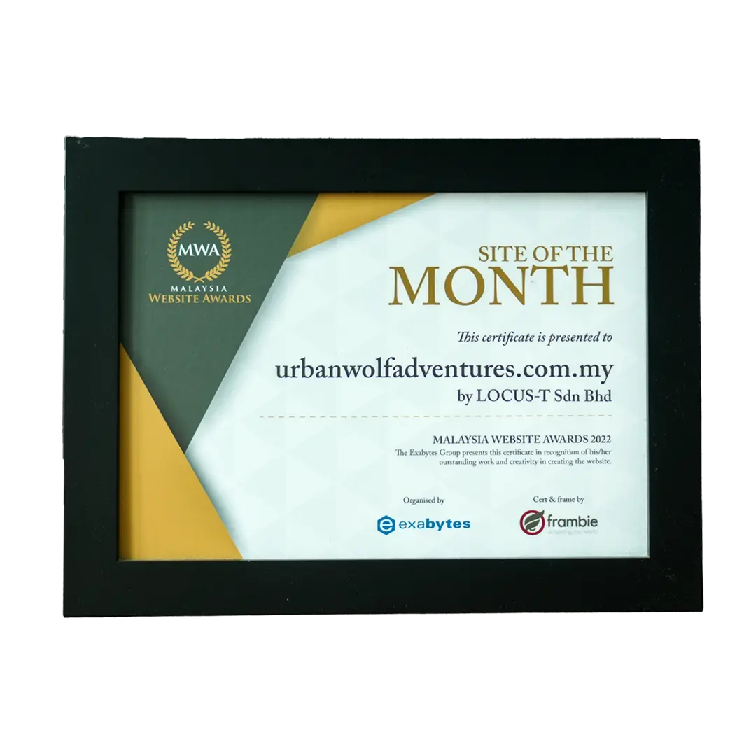 Malaysia Website Awards 2022, Site of the Month