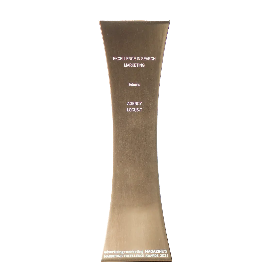 Marketing Excellence Awards 2021, Search Marketing, Bronze