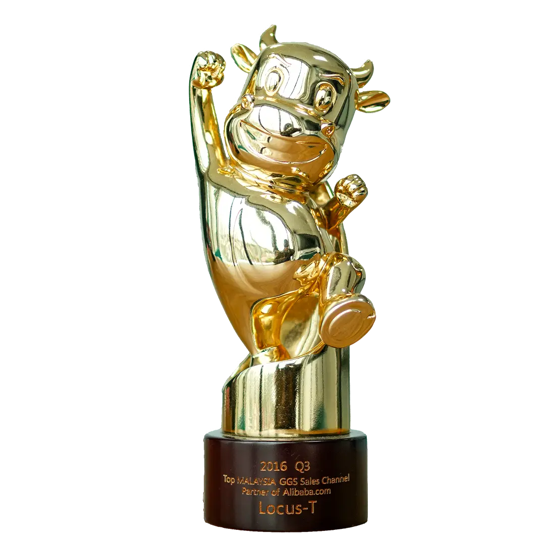 Top Malaysia GGS Sales Channel Partner of Alibaba.com 2016, Top 3