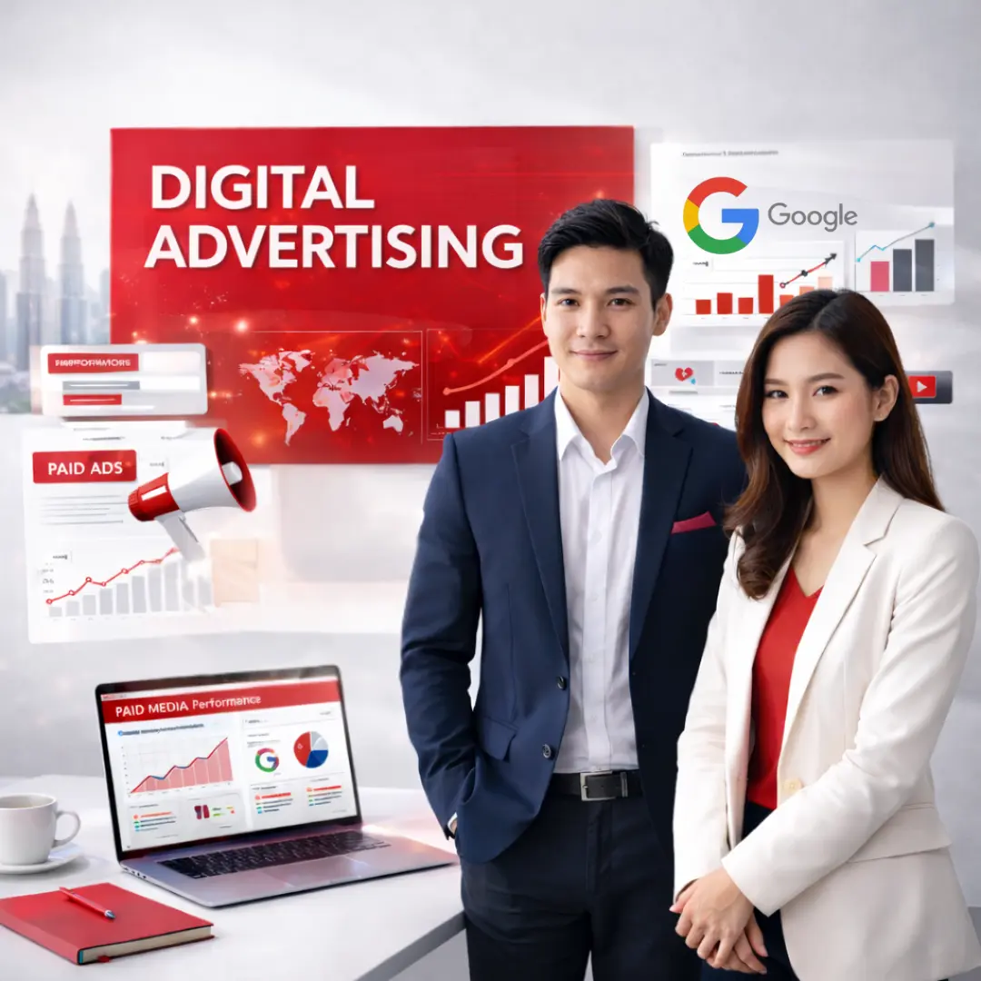 Google Premier Partner digital marketing agency team presenting Google Ads performance, paid media strategy and digital advertising solutions for business growth