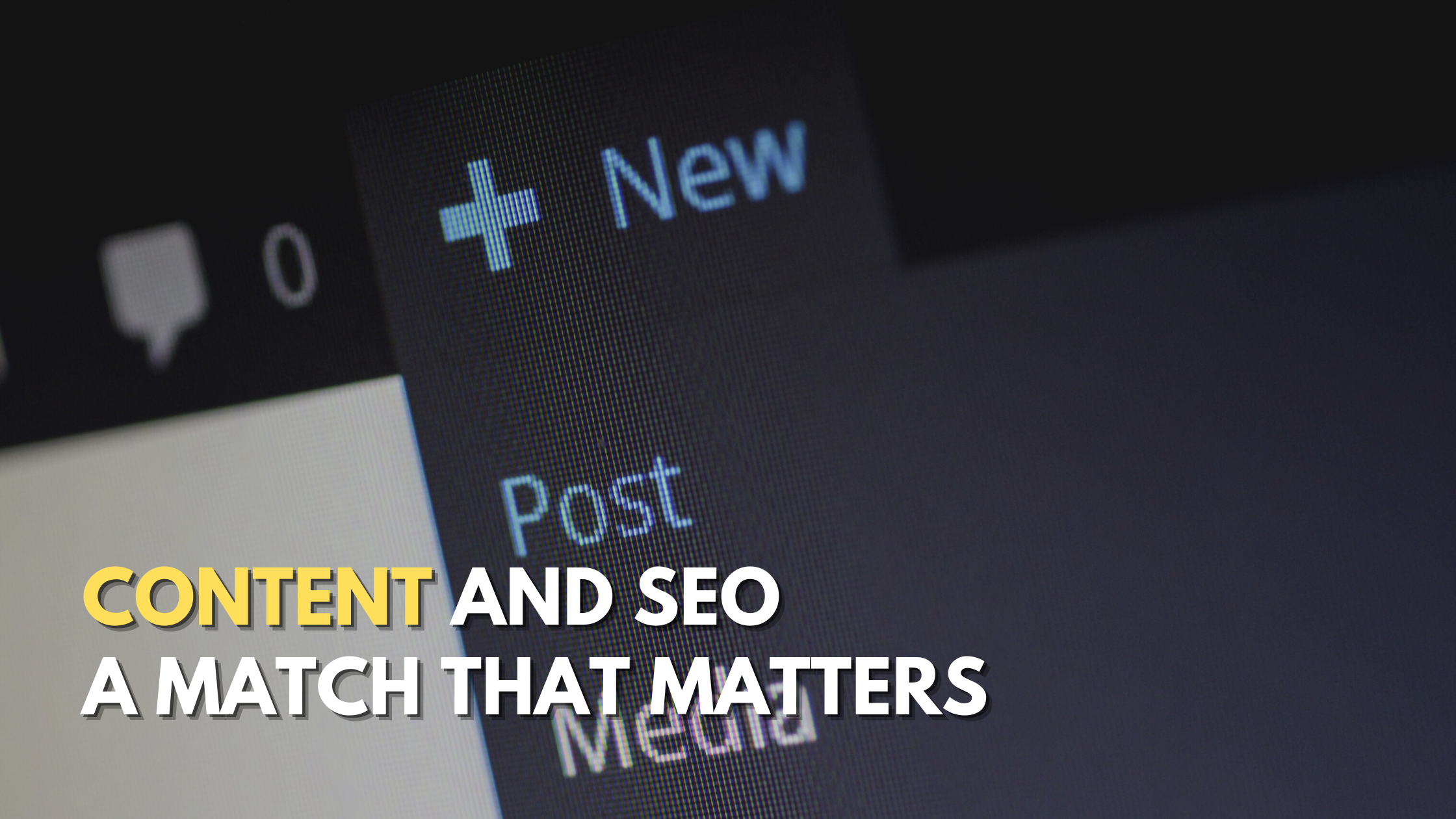 importance of content and seo