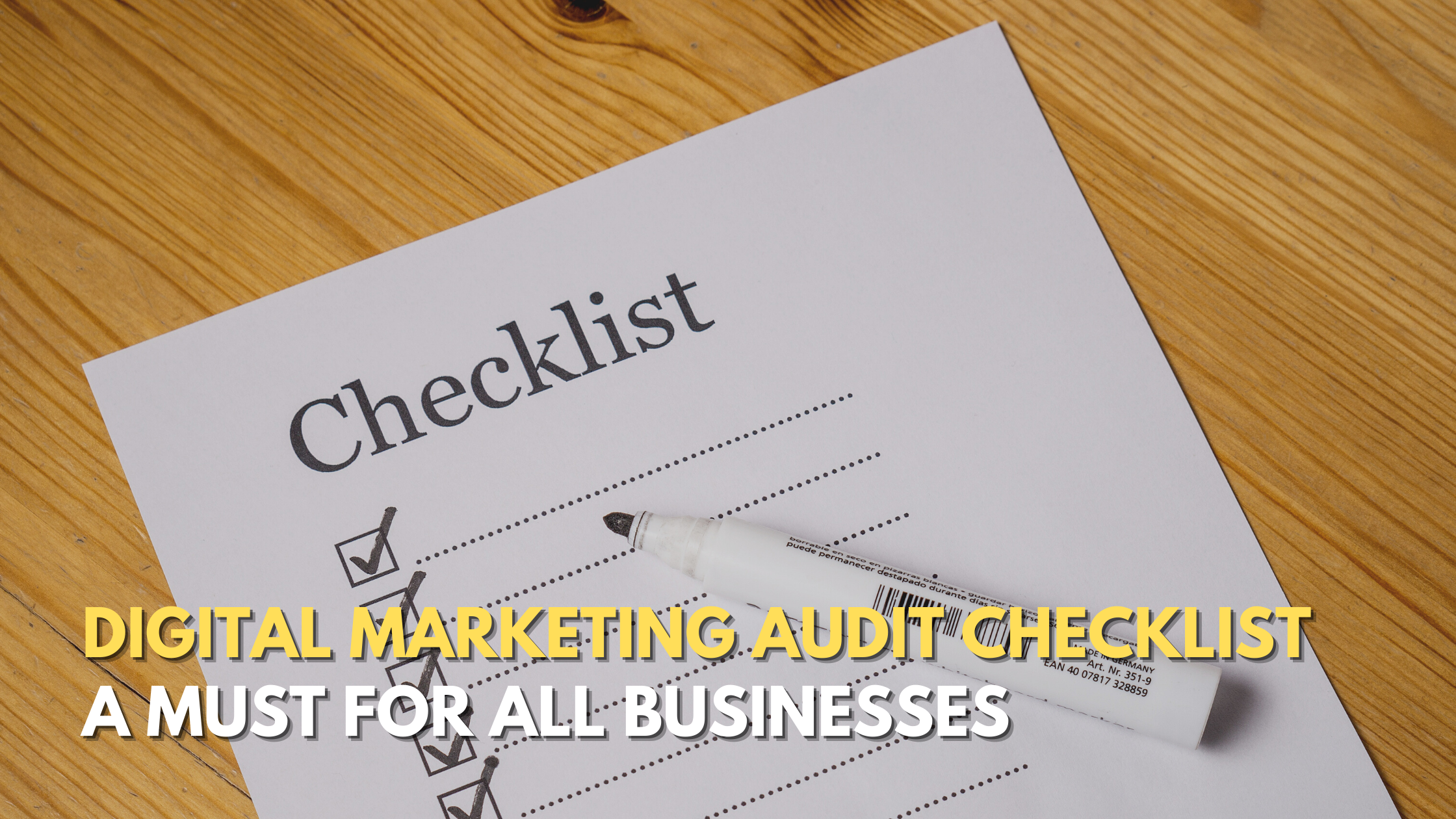 audit checklist