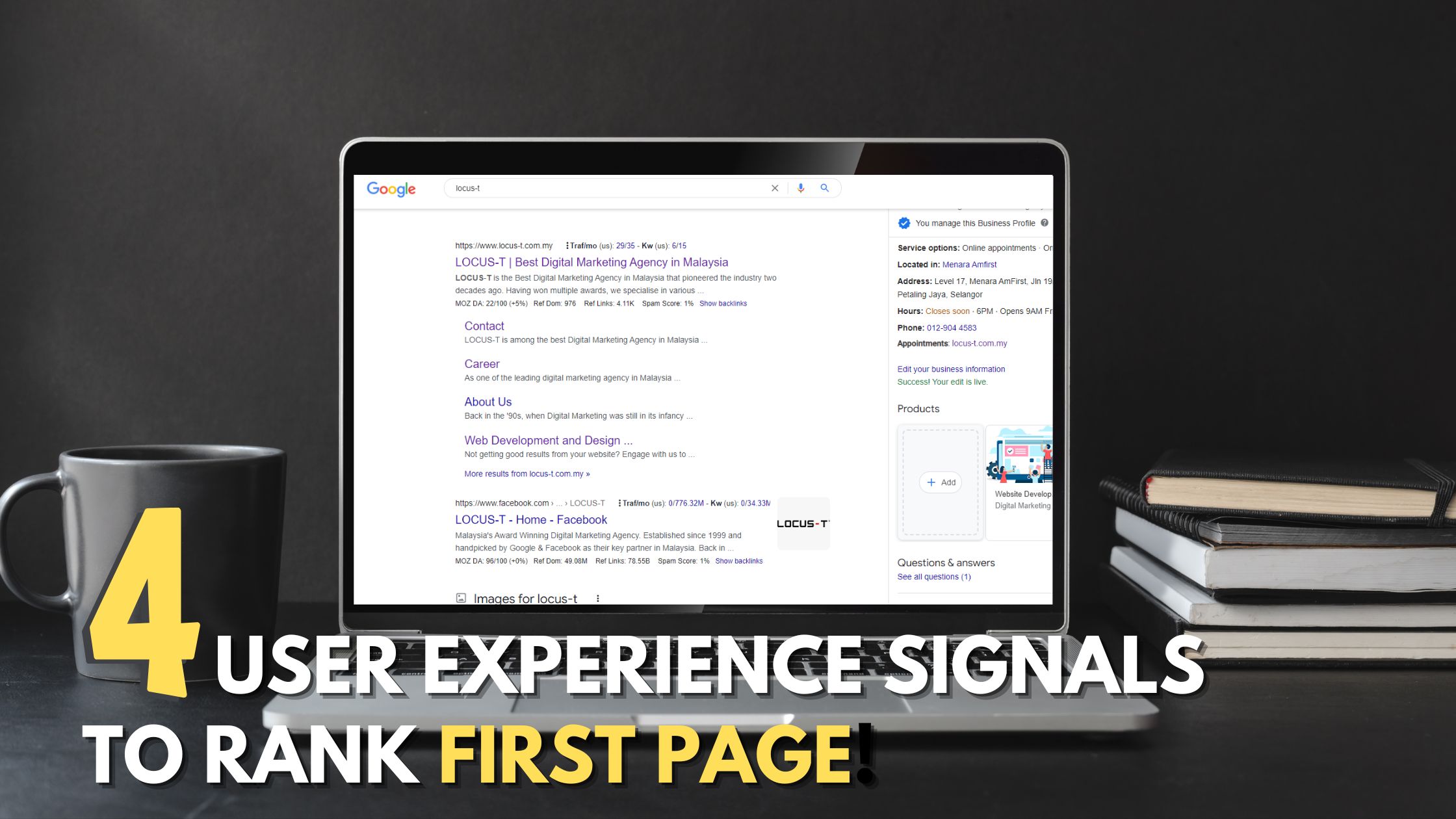 4 User Experience Signals To Rank First Page